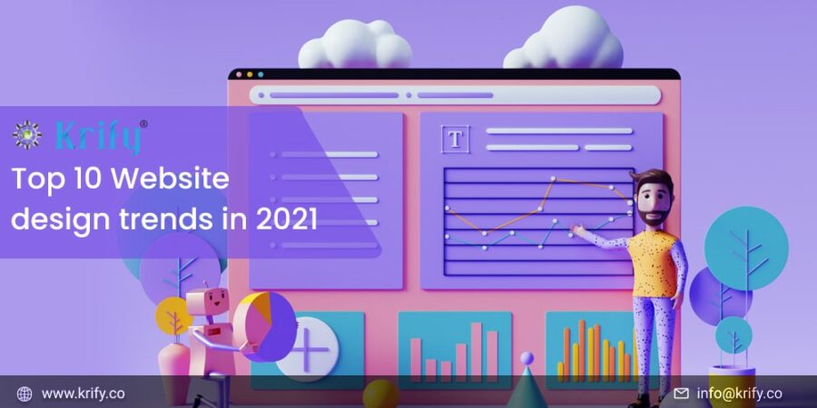 Top 10 Website design trends in 2021-min
