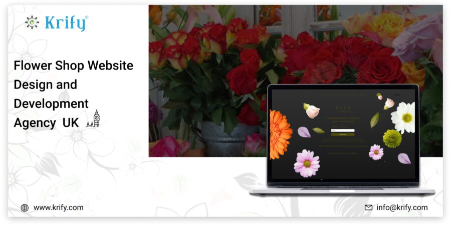 Flower shop website design and development agency in UK