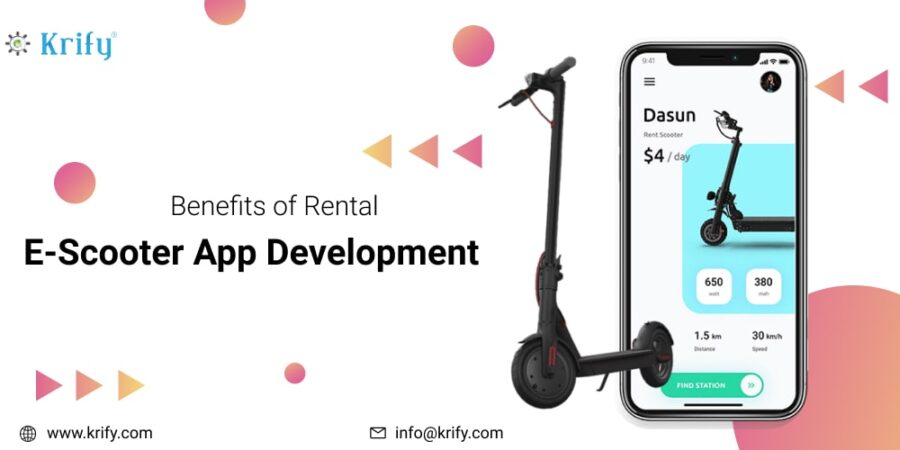 Benefits of rental e-scooter app