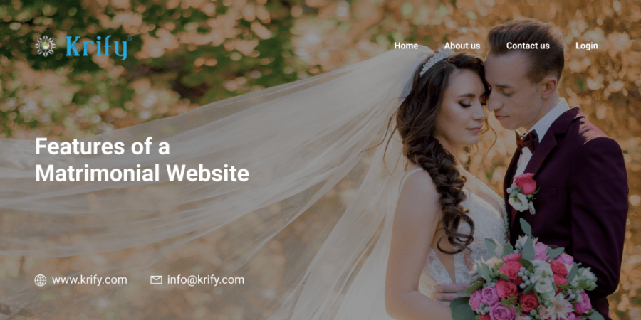 Features of a Matrimonial Website