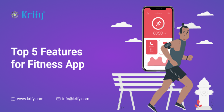 Features of a fitness app