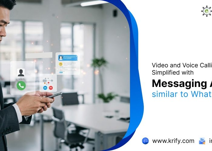 Video and Voice Calling Simplified with Messaging App similar to Whatsapp