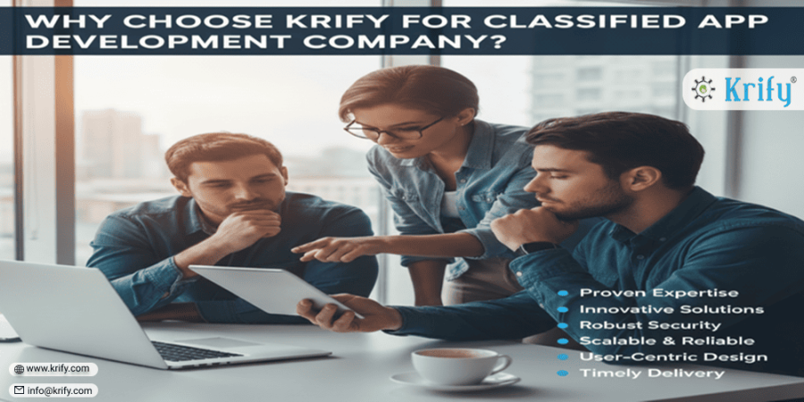 Why Choose Krify for a Classified App Development Company?